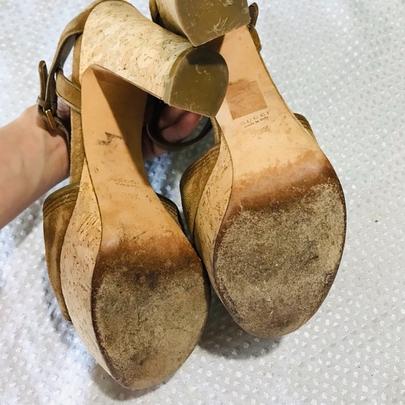 Gucci suede heels - Picture 8 of 13